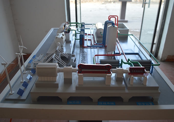 1.5WM先进压缩空气储能系统模型（中科热能院所）